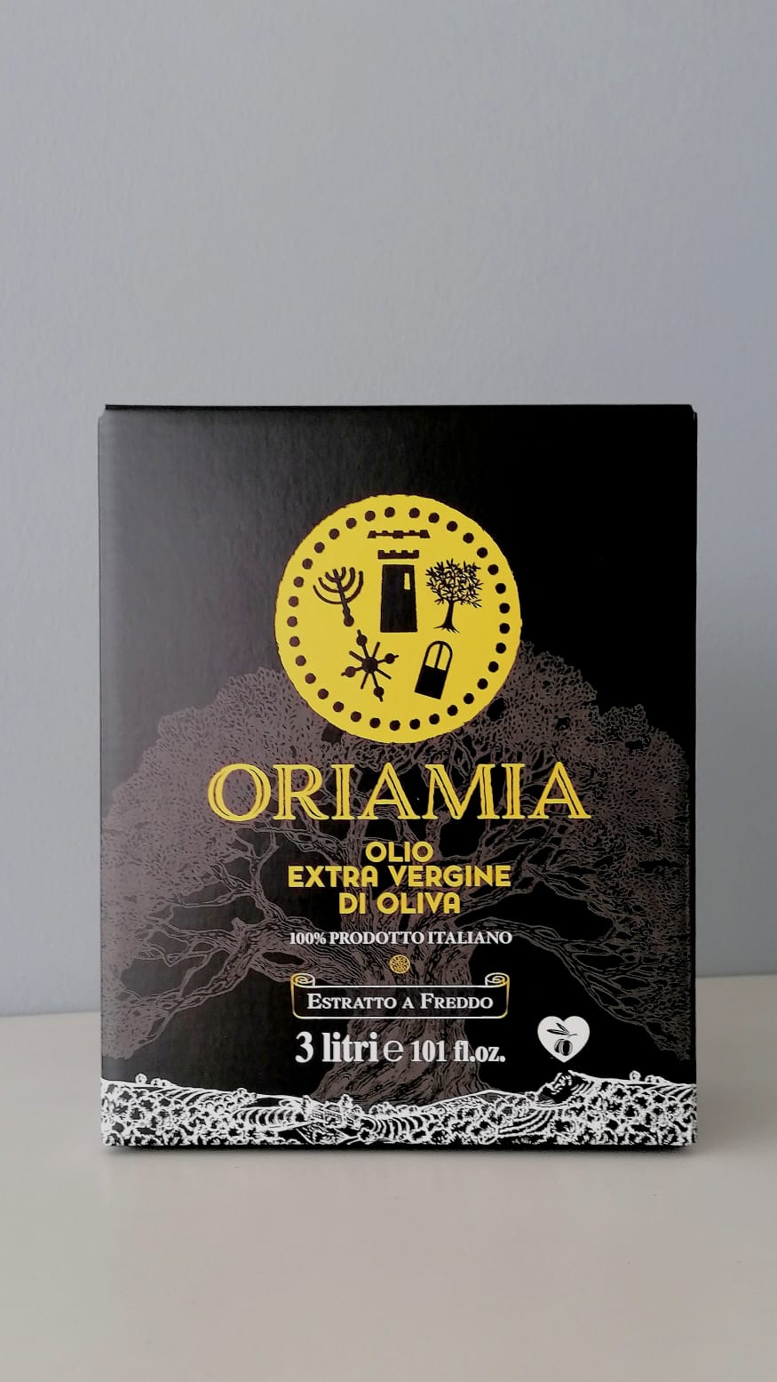 Box olio extravergine d'oliva Oriamia da 3L - Quality.it