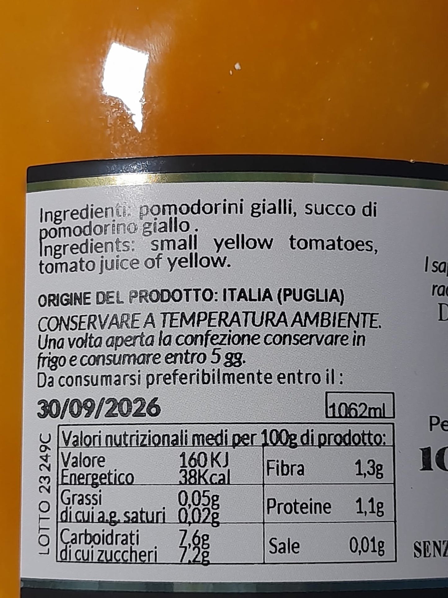 Pomodorino giallo - Quality.it